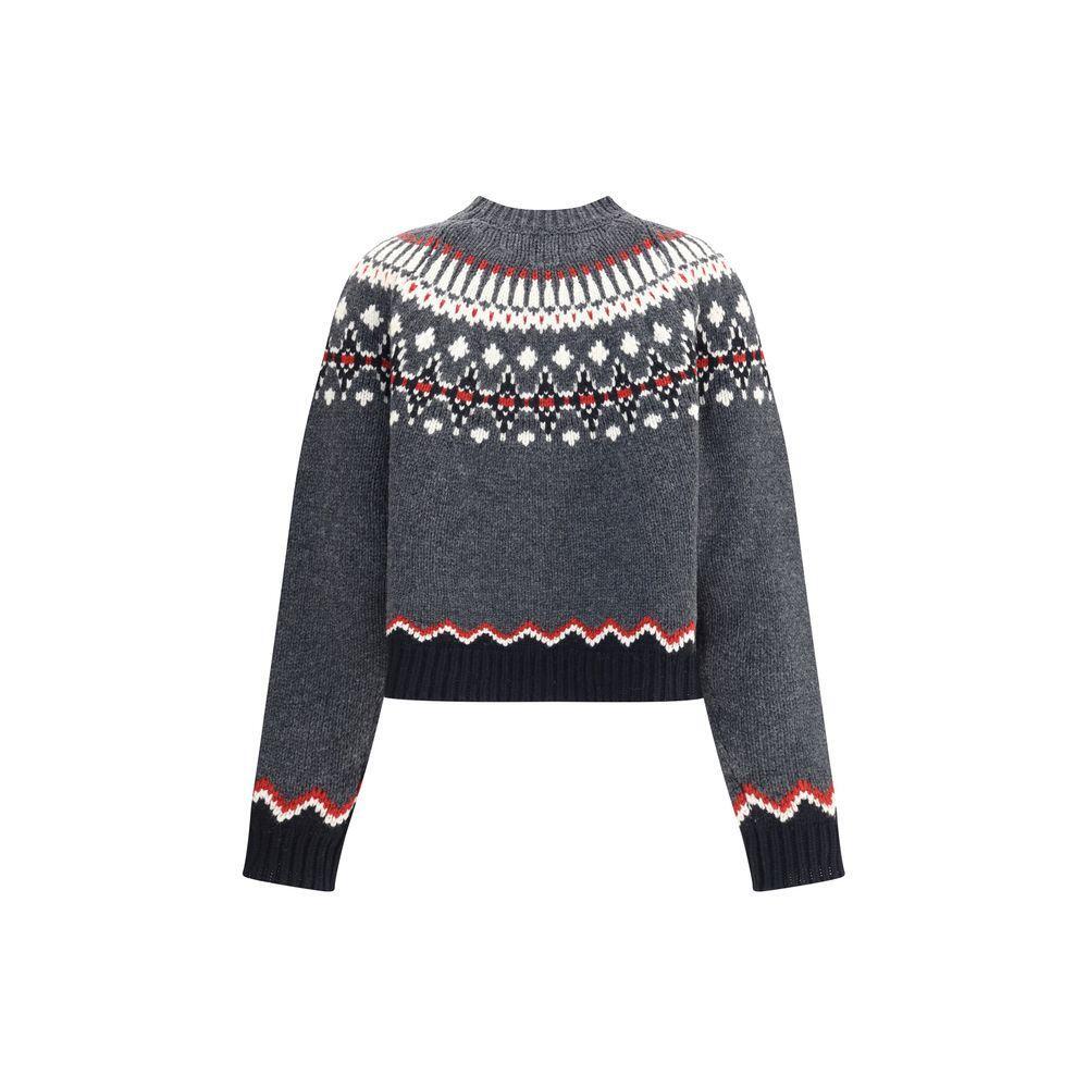 Alanui Sweet Winter Sweater AL-LWHE061E25KNI0010610BLACKGREYM-S