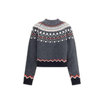 Alanui Sweet Winter Sweater AL-LWHE061E25KNI0010610BLACKGREYM-S