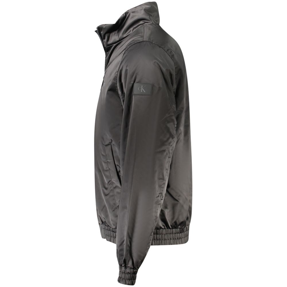 Calvin Klein Black Polyester Men Jacket CA-39426-S