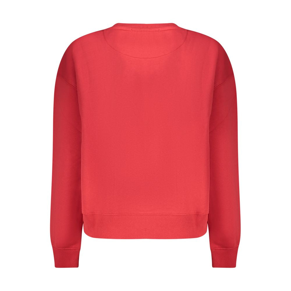 Pepe Jeans Red Cotton Sweatshirt