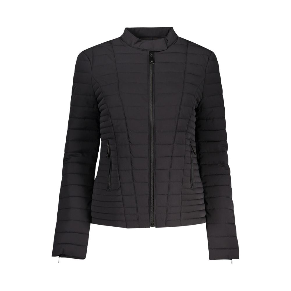 Guess Jeans Black Polyethylene Jackets & Coat GU-31981-S