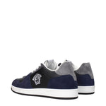 Versace Blue Leather Sneakers VE-15265229930761-EU46/US13