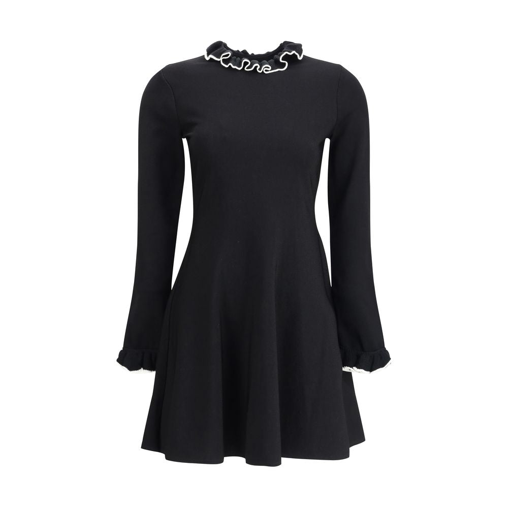 Valentino Knit Dress with volants VA-7B3KD13Y9K50NA-M