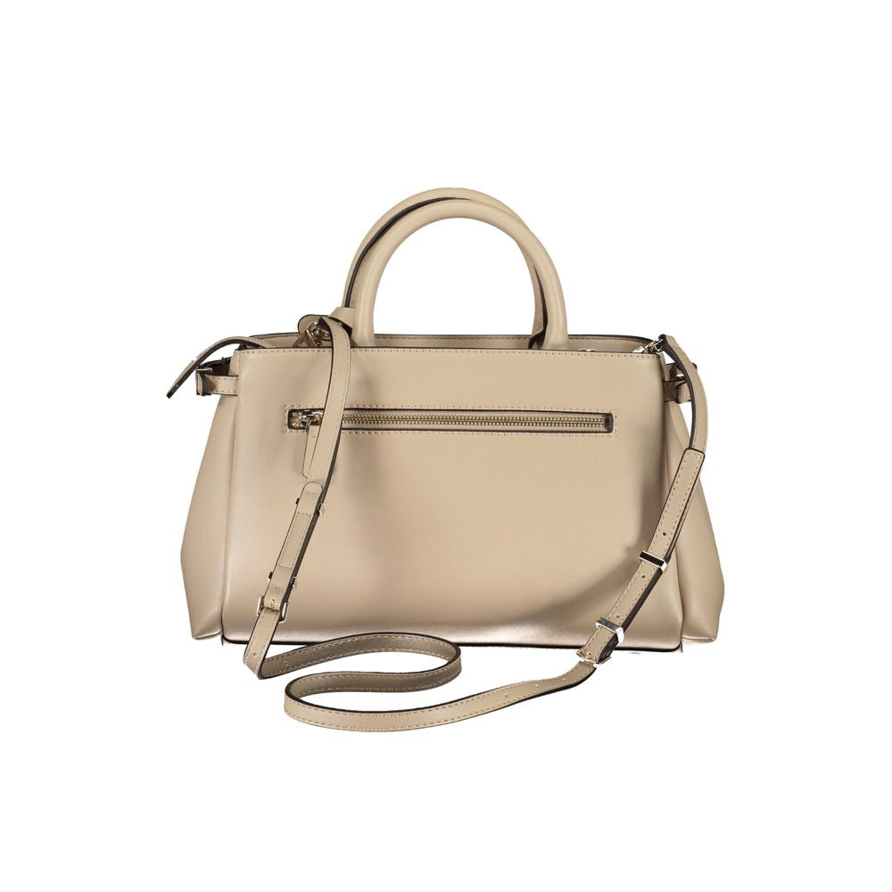 Guess Jeans Beige Polyethylene Women Handbag GU-39610