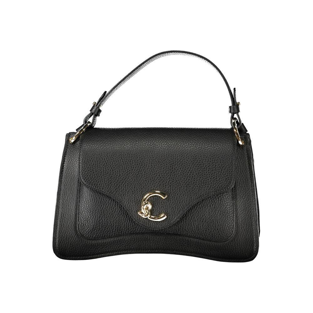 Coccinelle Black Leather Handbag CO-34914