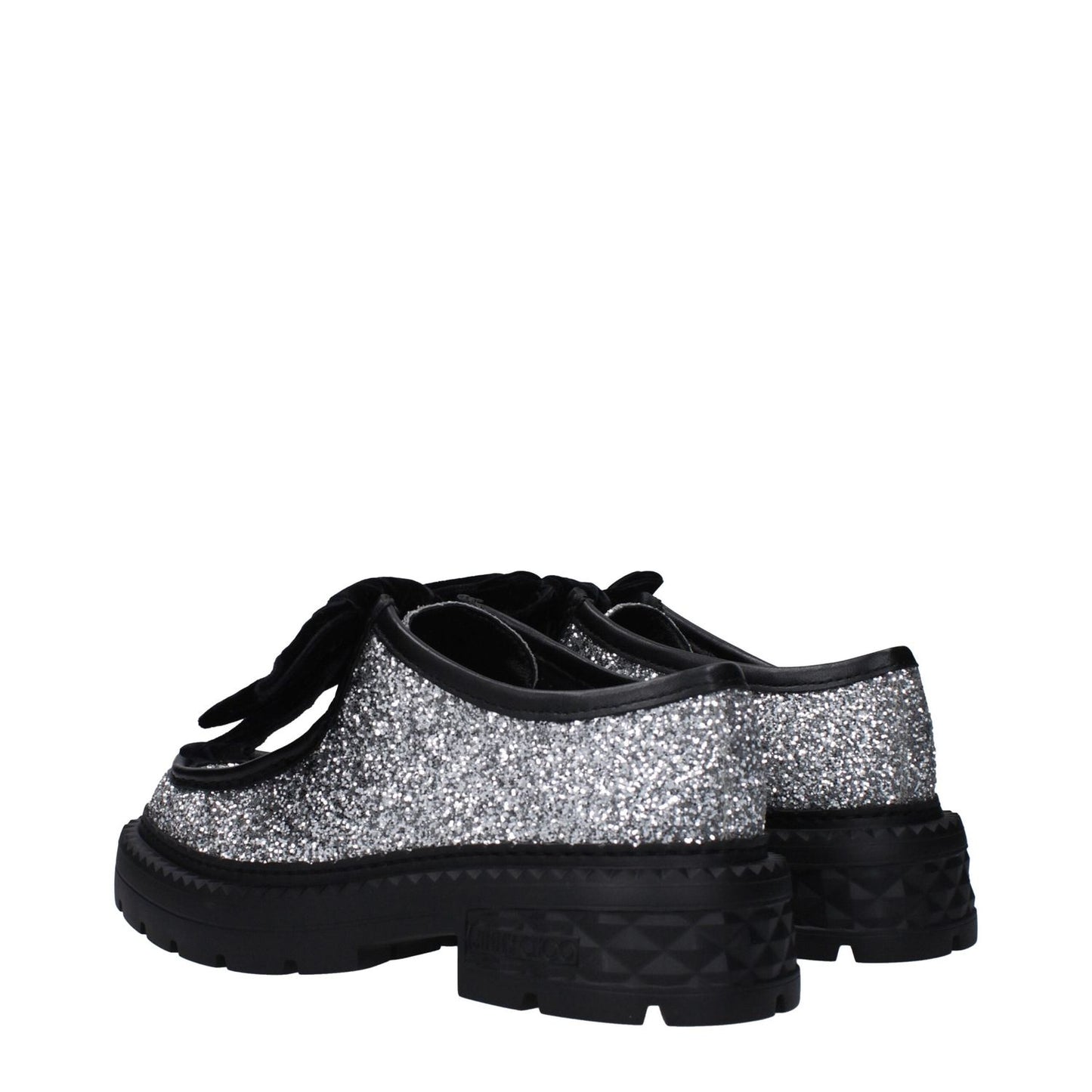 Jimmy Choo Gray Plastic Slip-On Loafers JI-10009468829961-EU38.5/US8.5
