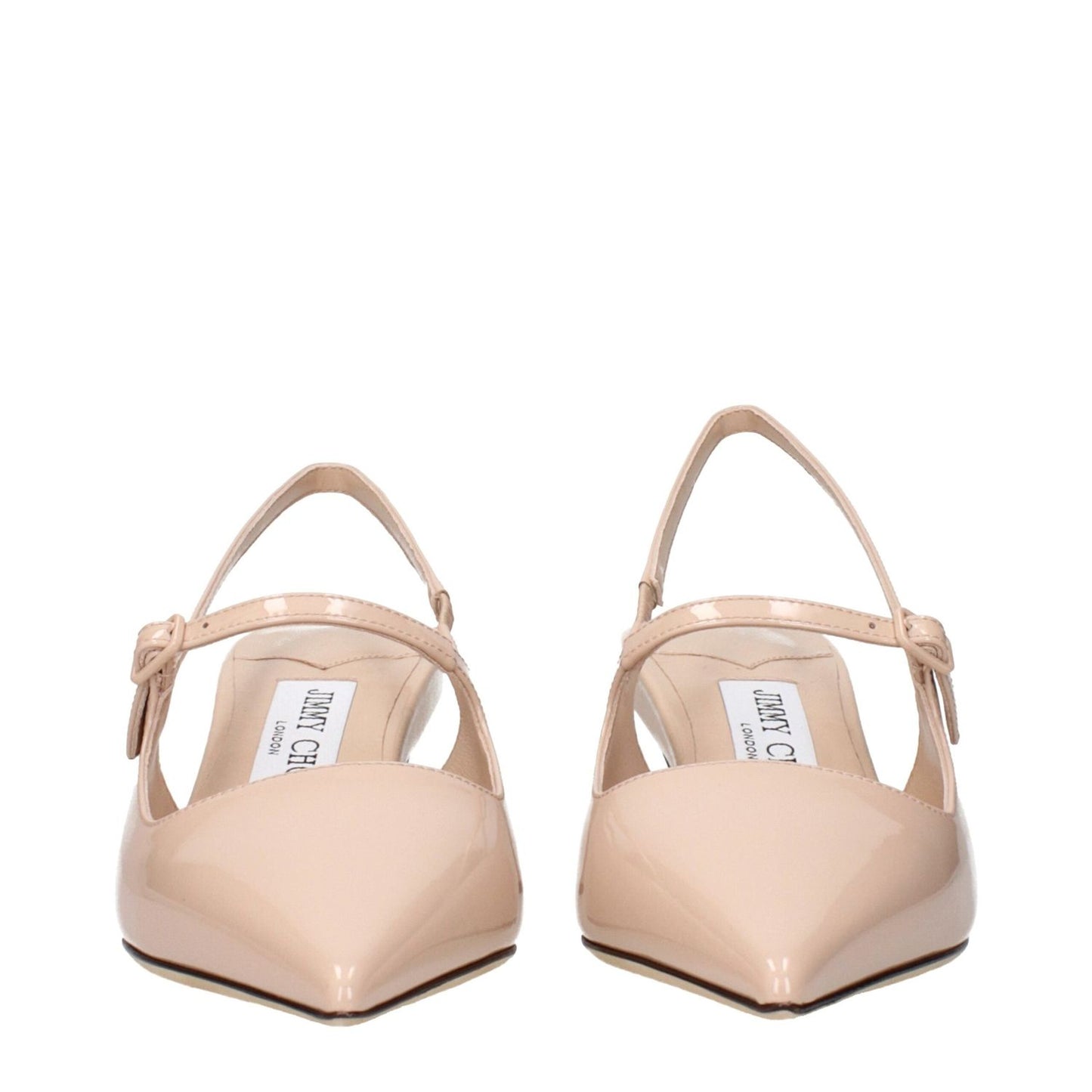 Jimmy Choo Pink Leather Mid Heel Pumps JI-15268616175881-EU36/US6