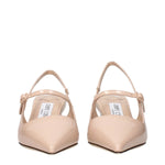 Jimmy Choo Pink Leather Mid Heel Pumps JI-15268616175881-EU36/US6