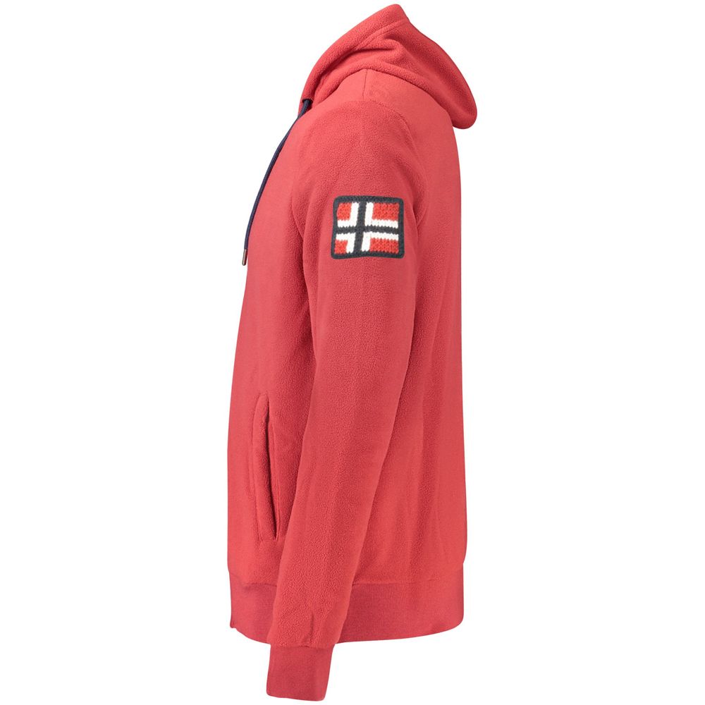 Norway 1963 Red Polyester Sweatshirt