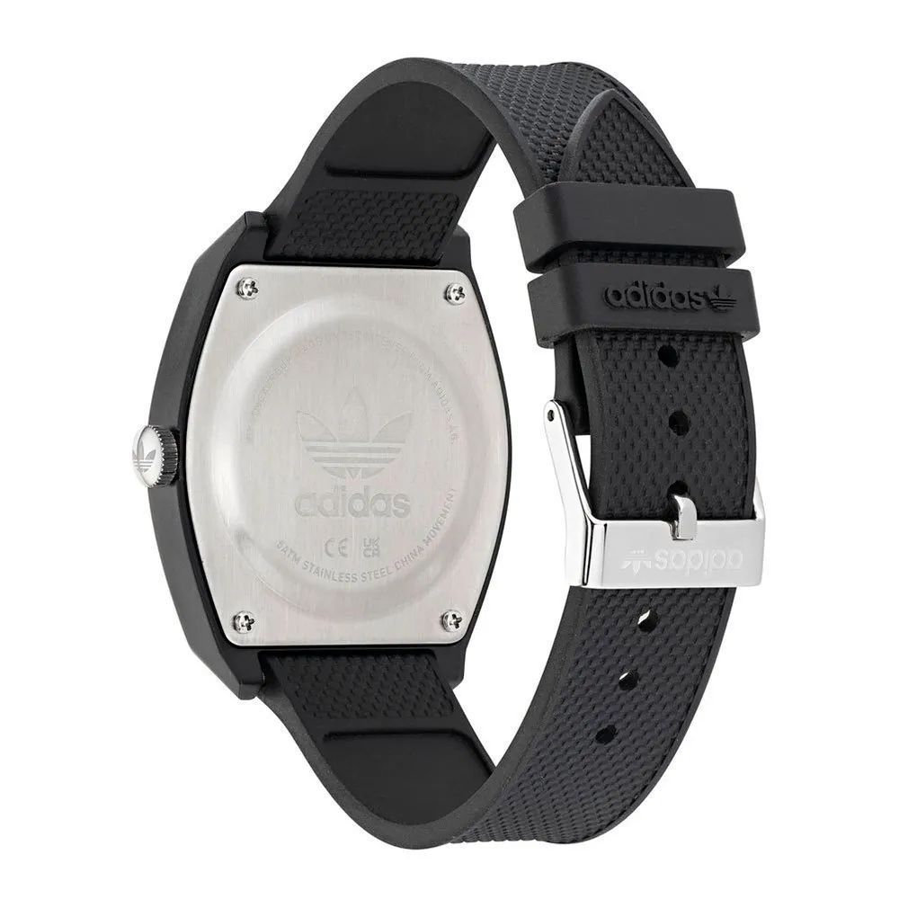 Adidas Black Synthetic Sport Watch Adidas