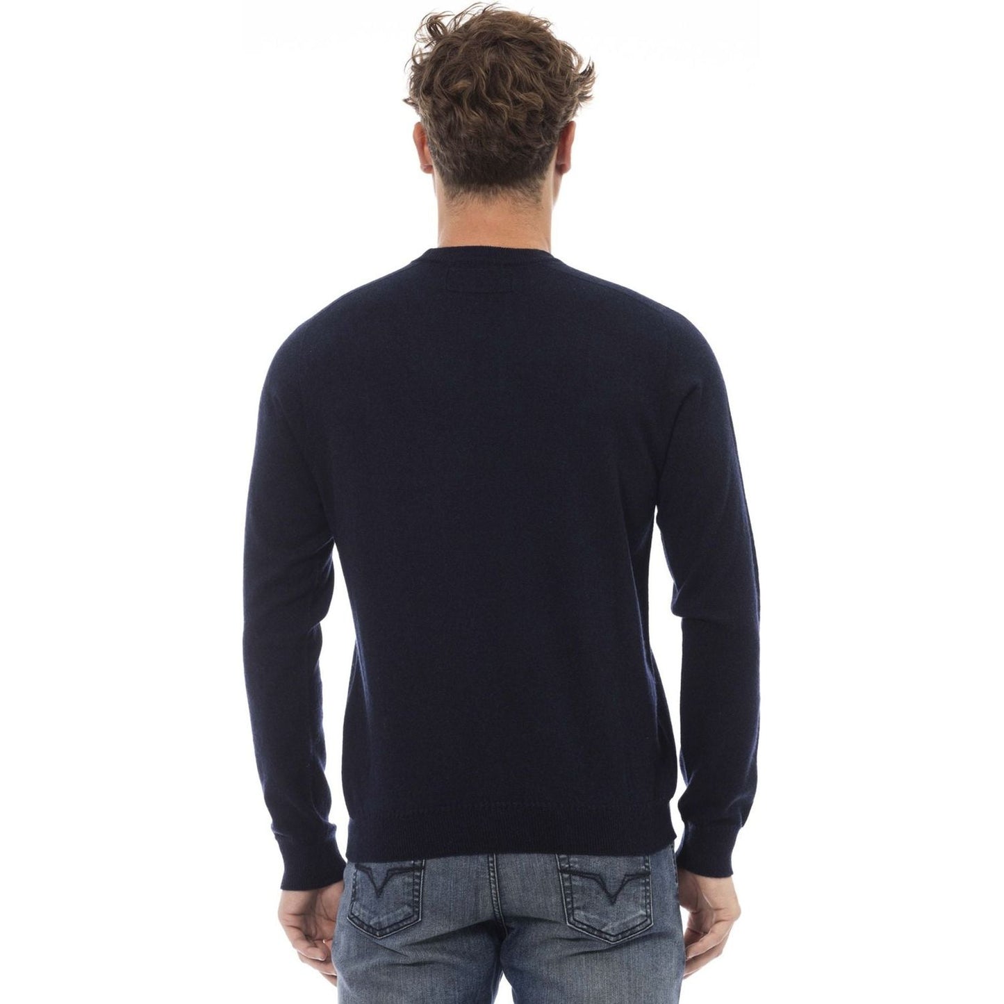 Alpha Studio Sweaters AU001C_1002BLUE:401395
