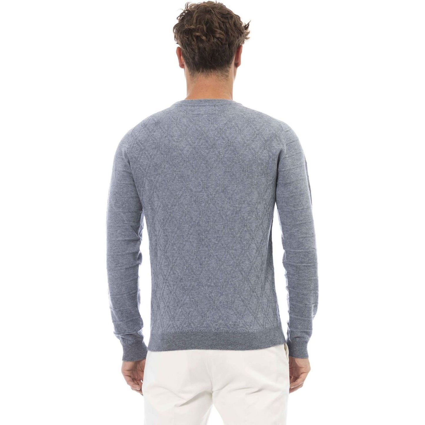 Alpha Studio Sweaters AU01C_1002SKYBLUE:401408
