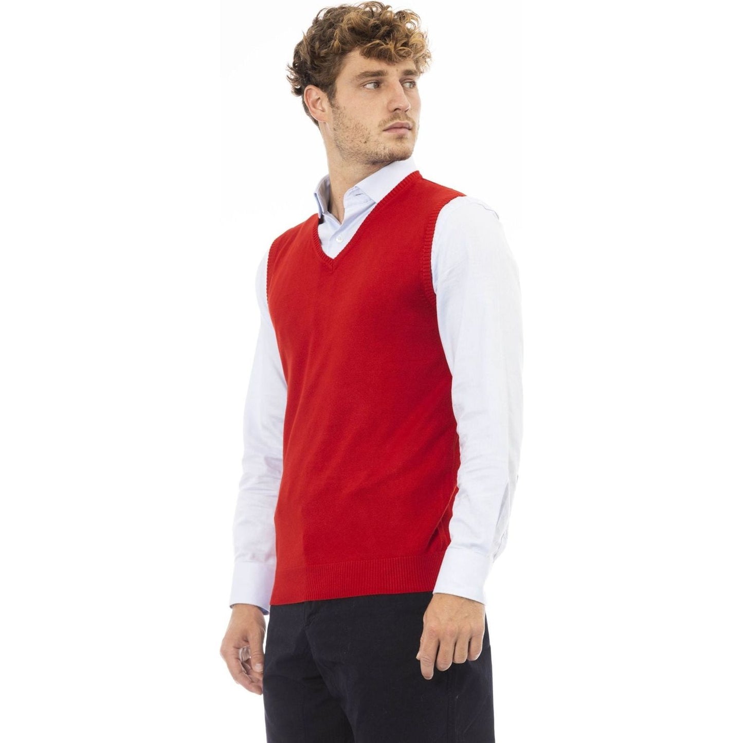 Alpha Studio Vest AU2202D_9002ROSSO:401063