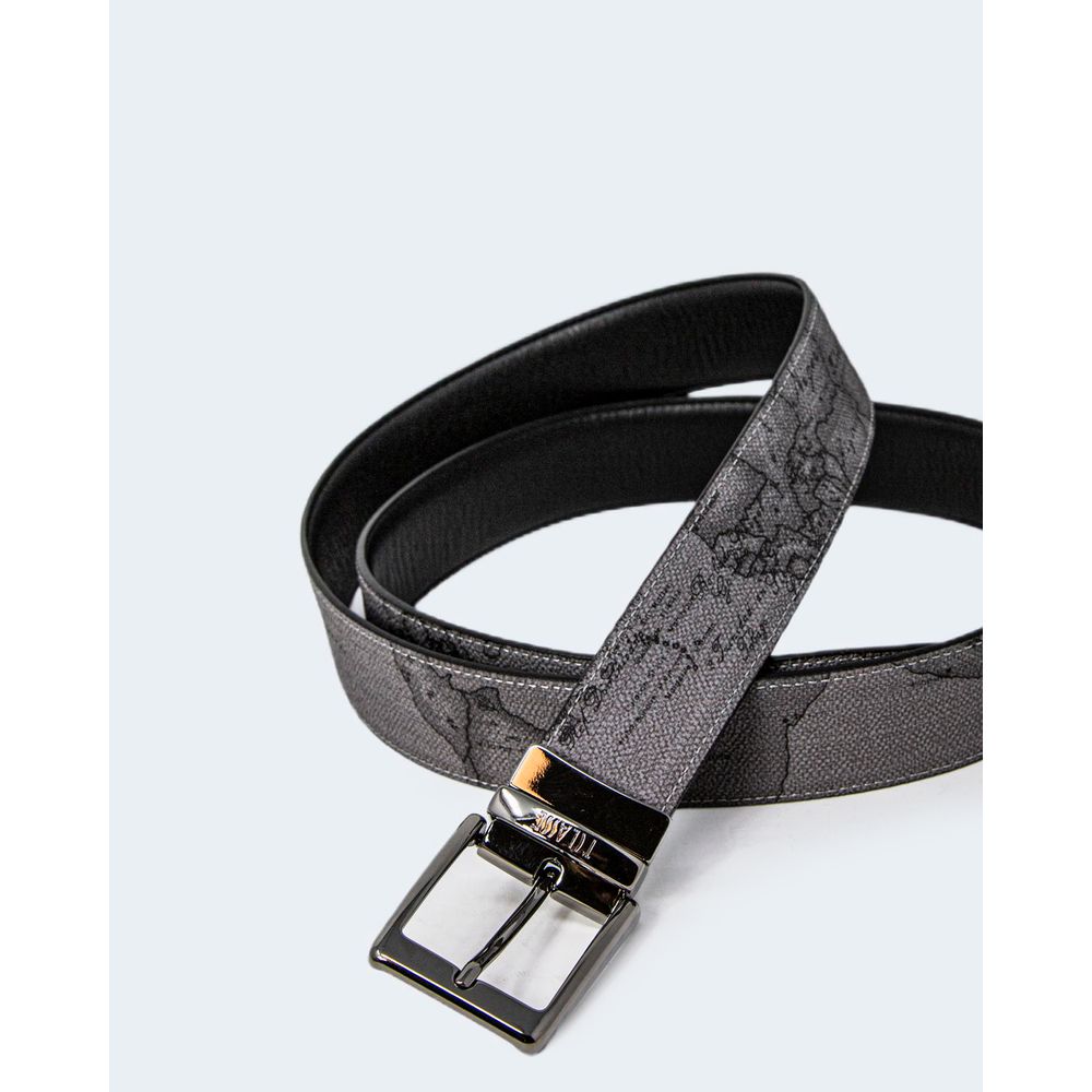 Alviero Martini Prima Classe Black Leather Regular Belt Alviero Martini Prima Classe