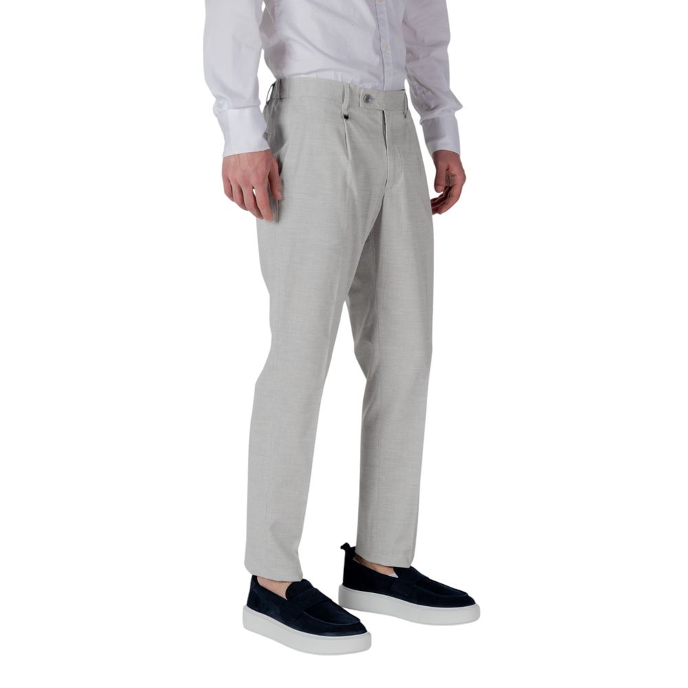 Antony Morato Gray Polyester Dress Pants Antony Morato