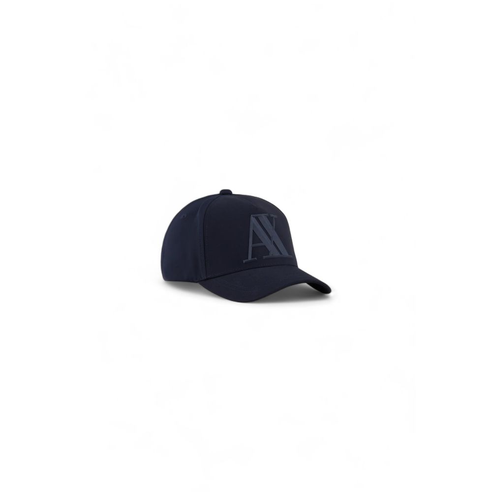 Armani Exchange Blue Polyester Cap (Baseball Hat) Armani Exchange