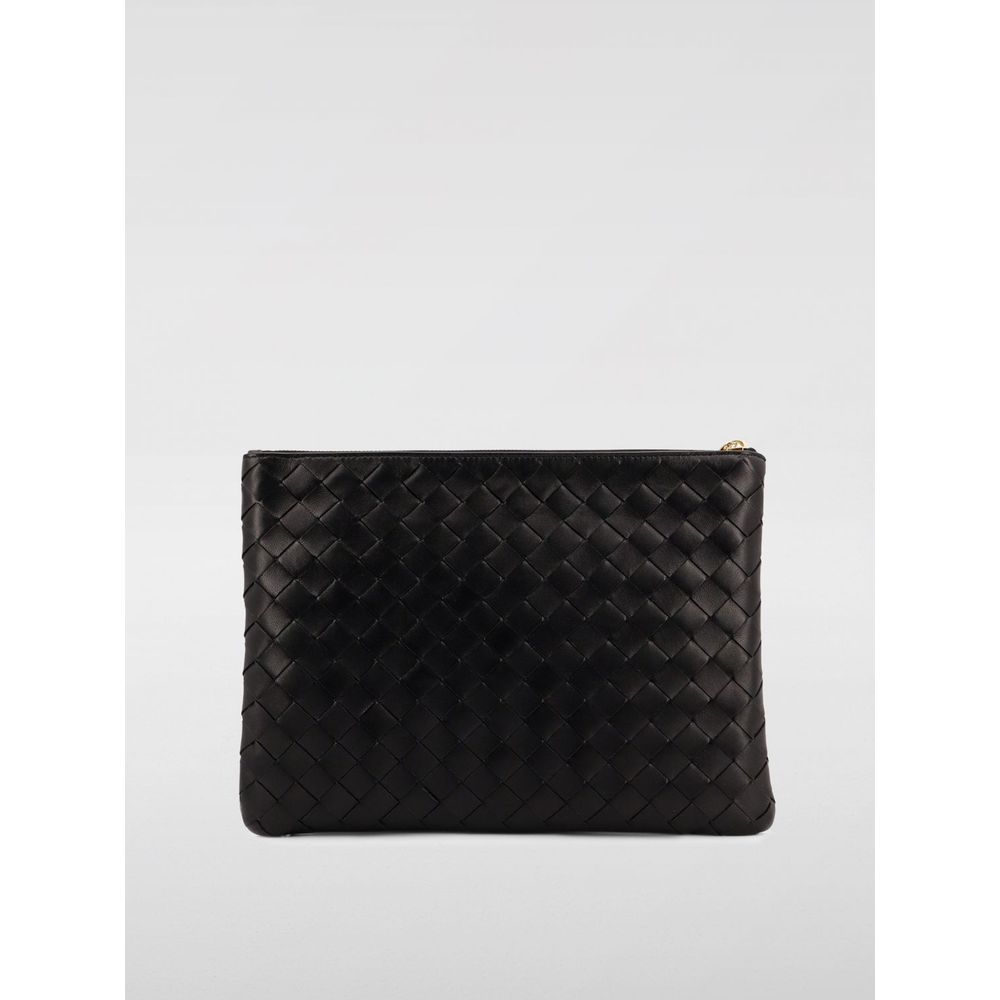 Bottega Veneta Black Leather Handbag Bottega Veneta