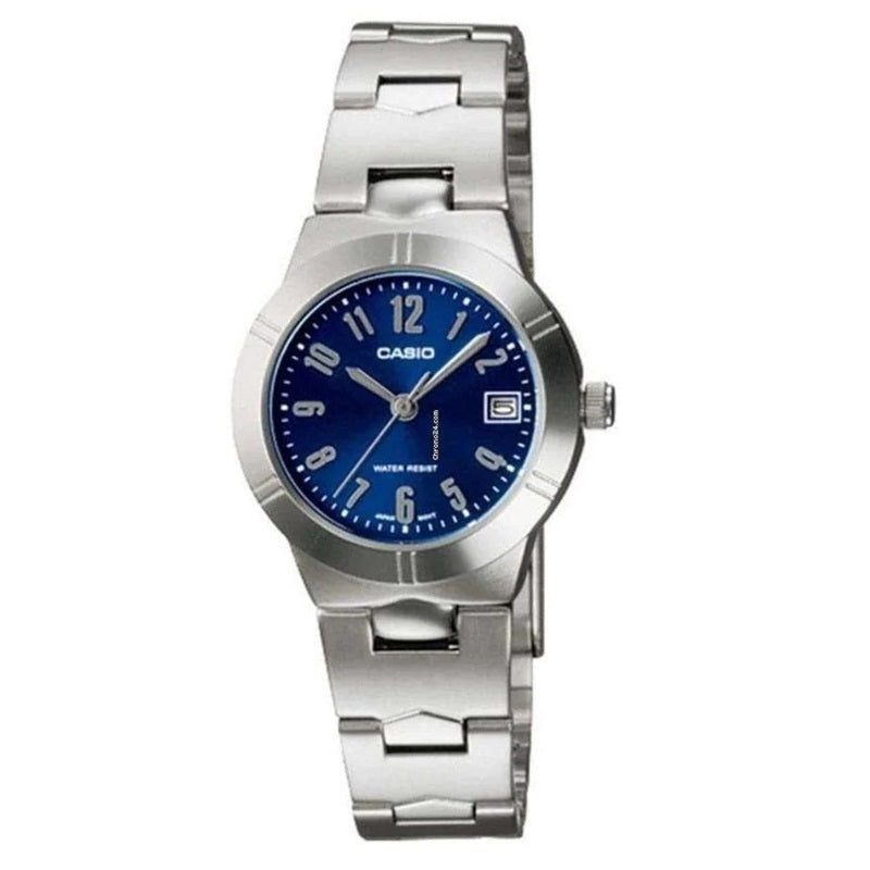 CASIO COLLECTION Mod. LADY DATE - BLUE WATCHES