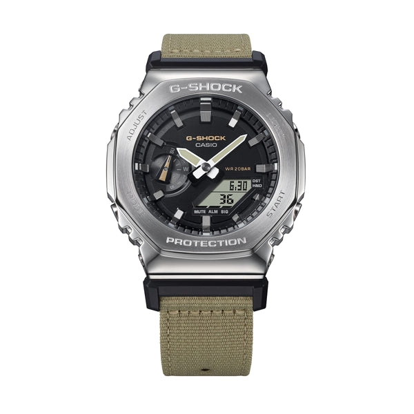 CASIO G-SHOCK Mod. OAK METAL COVERED - UTILITY SERIE KHAKI BEIGE WATCHES