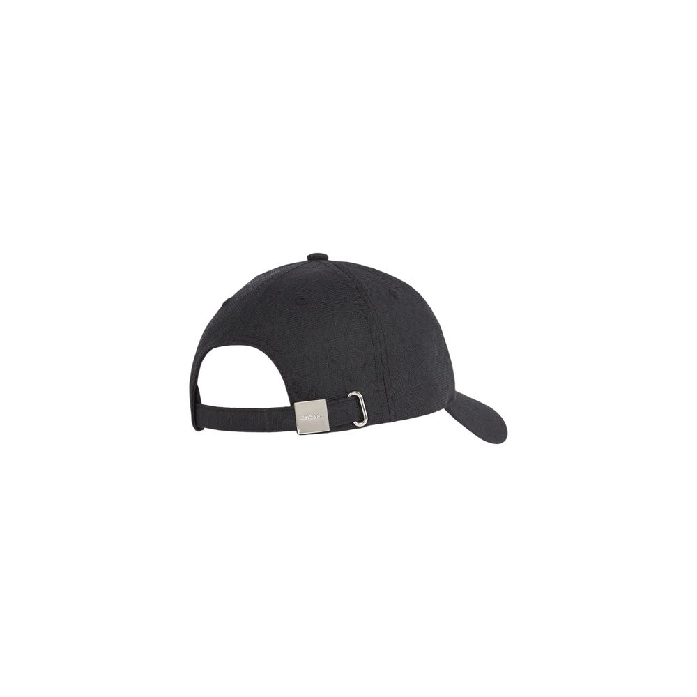Calvin Klein Black Recycled Polyester Cap (Baseball Hat) Calvin Klein