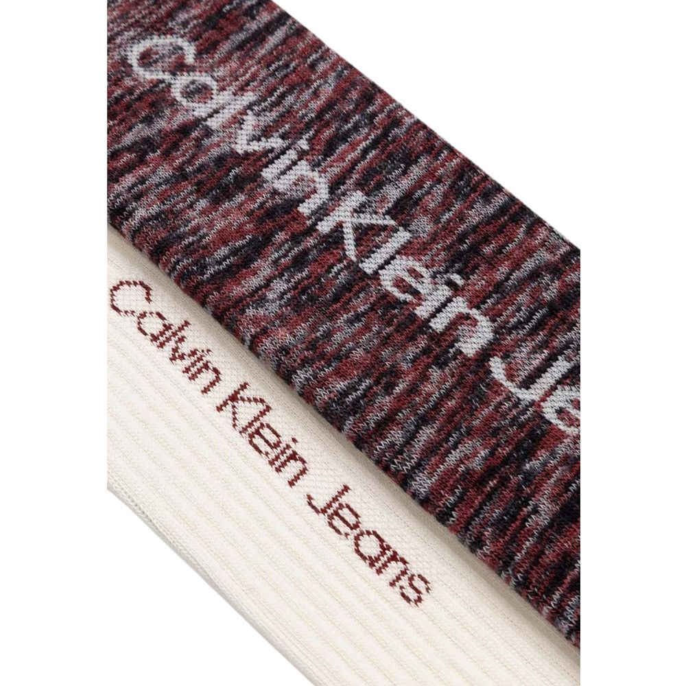 Calvin Klein Jeans Cream Cotton Socks Calvin Klein Jeans