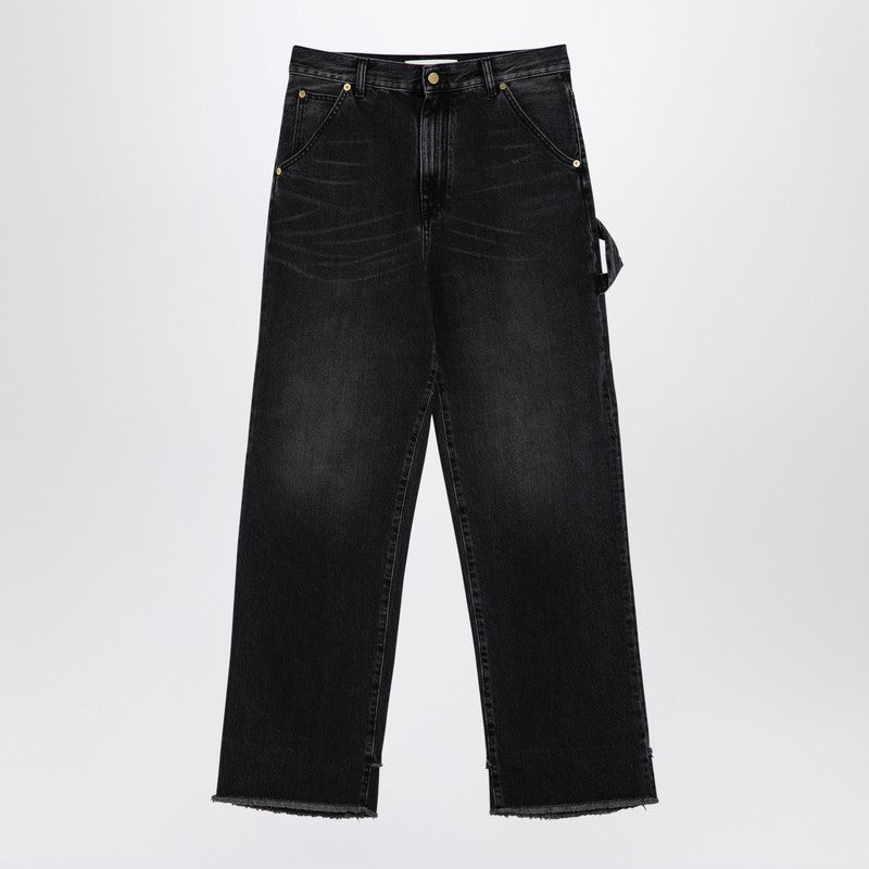 DARKPARK Wide black washed denim jeans Fall - Winter 2024,LDin,Women,Women > Clothing,Women > Clothing > Jeans,Yes Eu Darkpark WTR08DBK02W102/P_DARKP-W10201_311