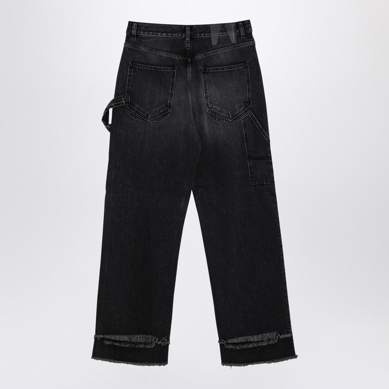 DARKPARK Wide black washed denim jeans Fall - Winter 2024,LDin,Women,Women > Clothing,Women > Clothing > Jeans,Yes Eu Darkpark WTR08DBK02W102/P_DARKP-W10201_311