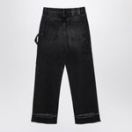 DARKPARK Wide black washed denim jeans Fall - Winter 2024,LDin,Women,Women > Clothing,Women > Clothing > Jeans,Yes Eu Darkpark WTR08DBK02W102/P_DARKP-W10201_311
