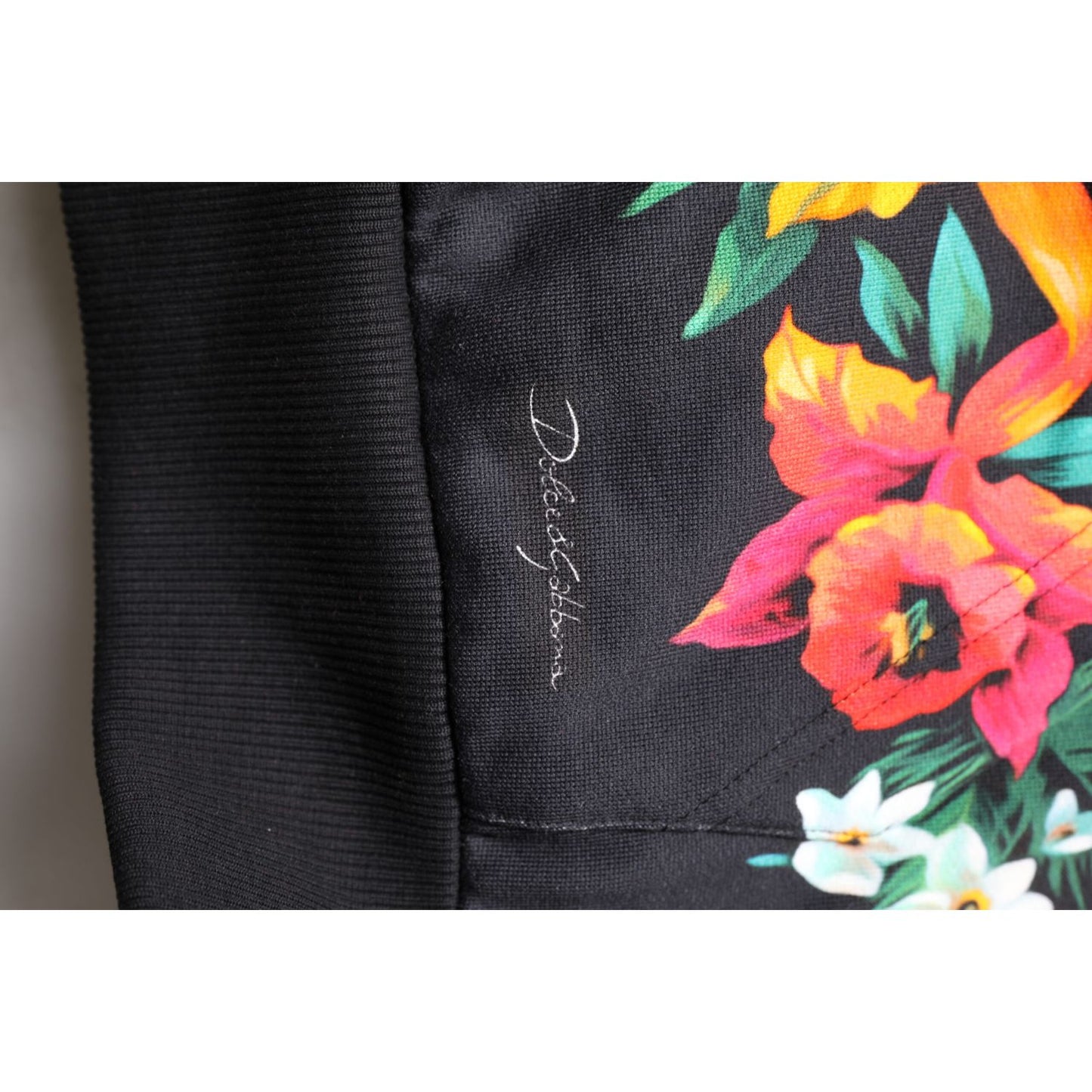 Dolce & Gabbana Multicolor Print Hooded Sweatshirt Sweater Dolce & Gabbana