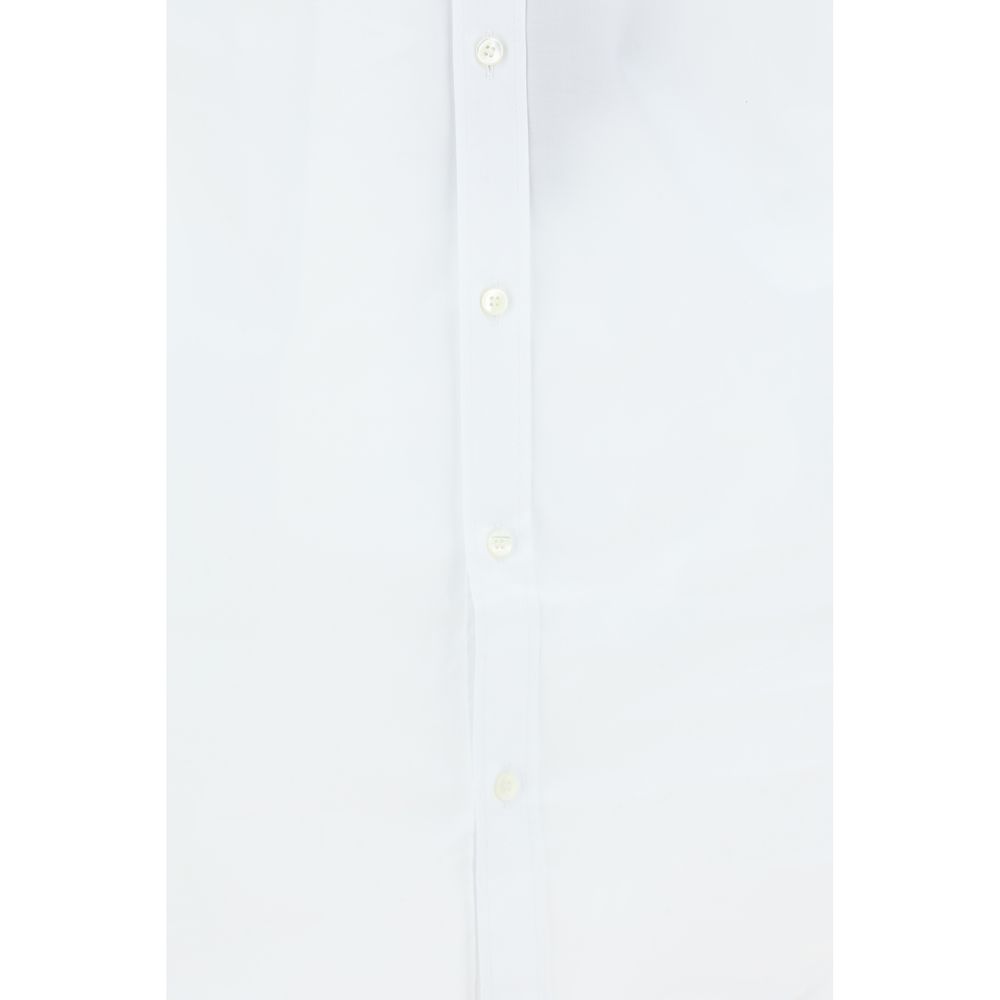 Dolce & Gabbana White Elastane Dress Shirt Dolce & Gabbana