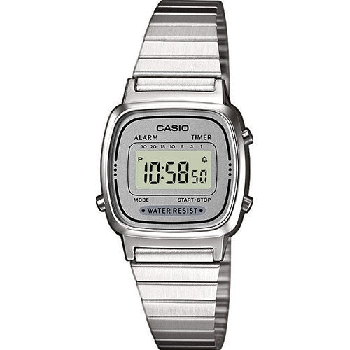CASIO VINTAGE Mod. ICONIC MINI STEEL - LIGHT GREY WATCHES