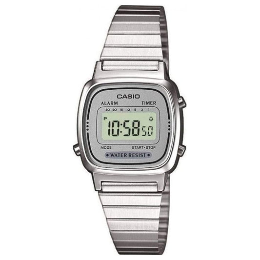 CASIO VINTAGE Mod. ICONIC MINI STEEL - LIGHT GREY WATCHES