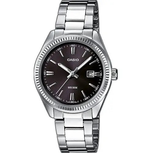 CASIO COLLECTION Mod. LADY DATE - BLACK WATCHES