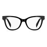 MARC JACOBS MOD. MARC 767 acetate glasses for women, front view. Stylish eyewear with a classic black frame design for ladies.