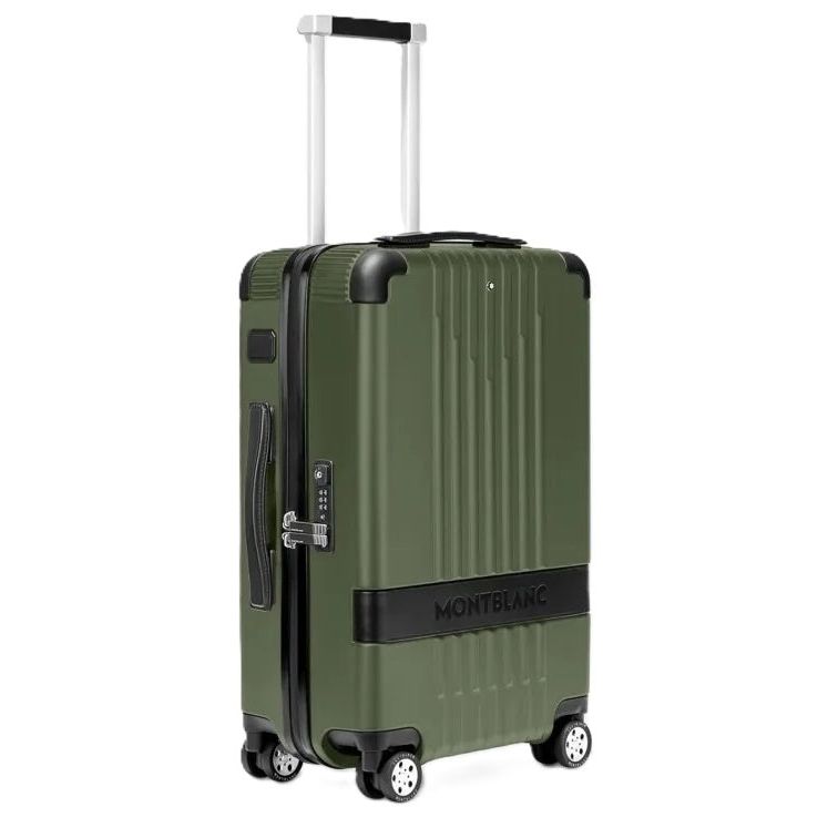 MONTBLANC LEATHER MOD. CABIN COMPACT TROLLEY - 35X55X21 (34 L) MB198347
