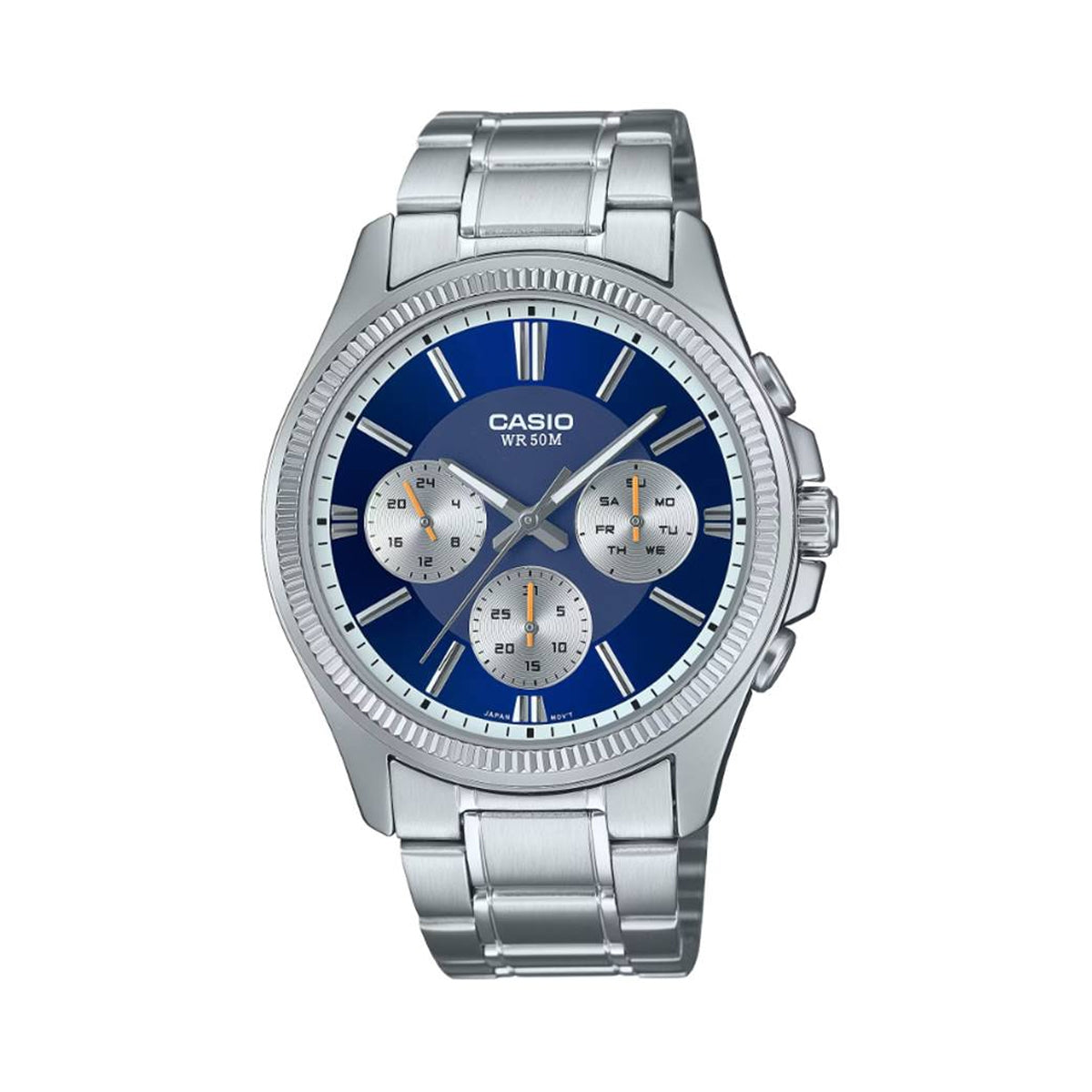 CASIO Mod. DAY DATE MULTIFUNCTION - BLUE MTP-1375PD-2A1VEF