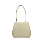 Michael Kors Michael Kors Medium Pratt Bucket Shoulder Bag Purse Pale Gold/Cream 80652 1728,67346104480,Michael Kors,New with tags,Shoulder Bags - Women - Bags