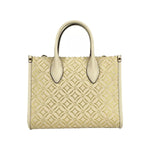 Michael Kors Michael Kors Mirella Small Top Zip Crossbody Tote Bag Creme 83547 1728,67346104480,Crossbody Bags - Women - Bags,Michael Kors,New with tags,Tote Bags - Women - Bags