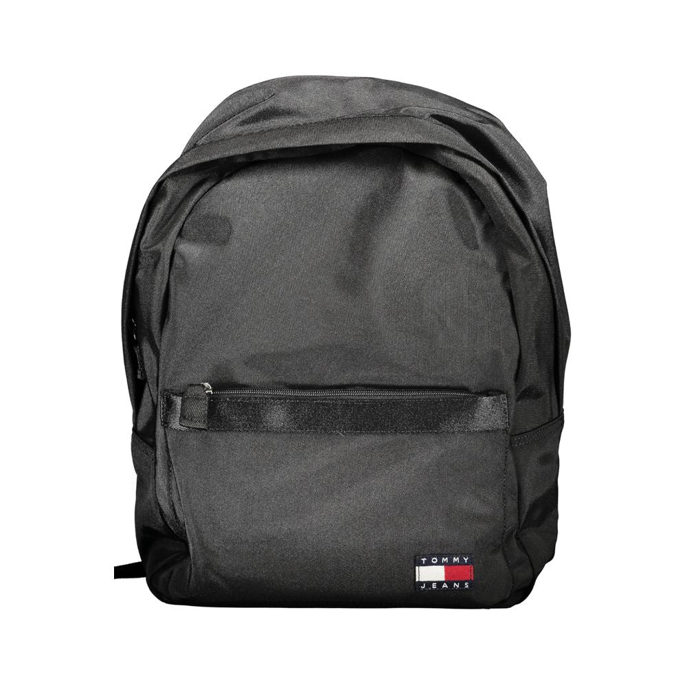 Tommy Hilfiger Black Polyester Backpack 1728,67403481248,Backpacks - Men - Bags,Bags,Black,Men,Men - Bags,New with tags,Tommy Hilfiger Tommy Hilfiger TO-30714