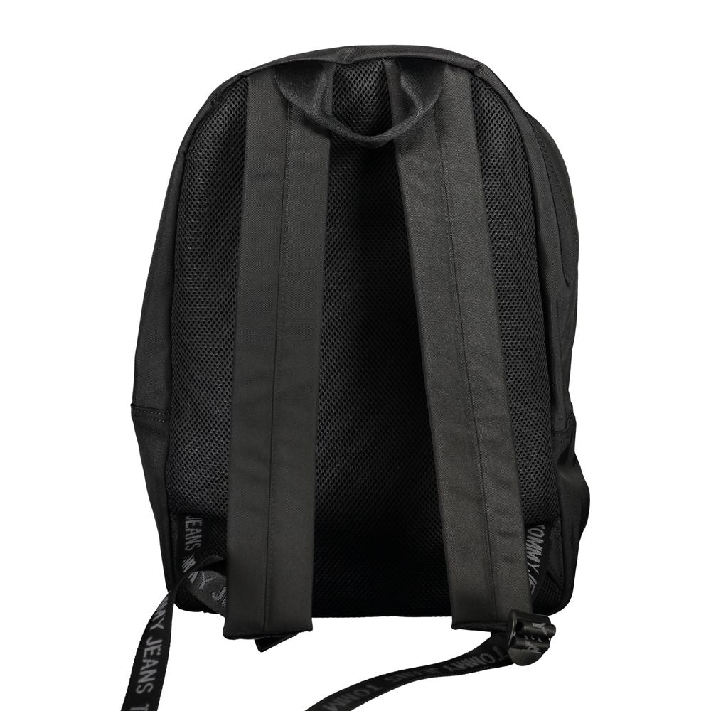 Tommy Hilfiger Black Polyester Backpack 1728,67403481248,Backpacks - Men - Bags,Bags,Black,Men,Men - Bags,New with tags,Tommy Hilfiger Tommy Hilfiger TO-30714