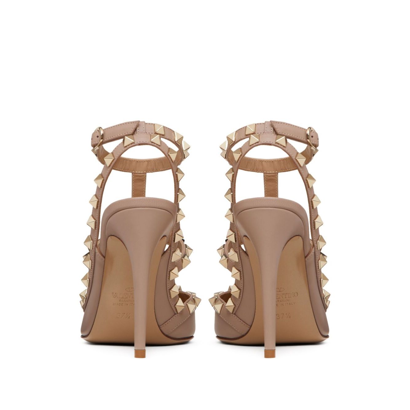 Valentino Garavani Rockstud Décolleté With 100mm Straps Medium Heel