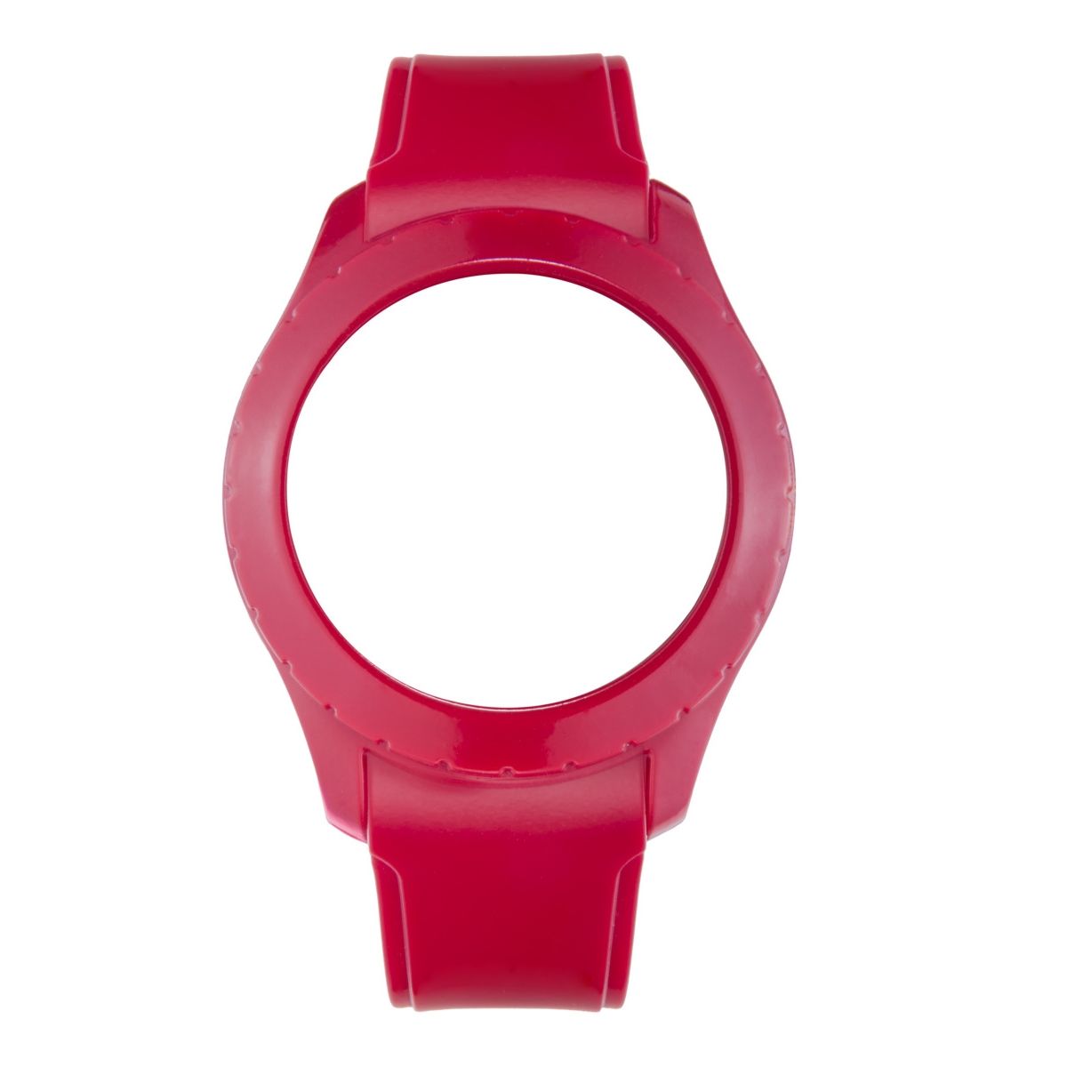 Red case for WATX&COLORS WATCHES Mod. COWA3723 without dial, perfect for customizable style.
