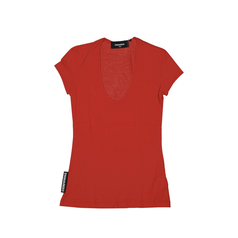 Dsquared² Multicolor Cotton T-Shirt 1728,75611013280,Clothing,Dsquared²,Multicolor,New with tags,T-Shirts - Clothing,Women,XS