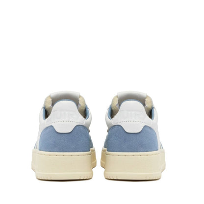 Autry White Leather Low Top Sneakers