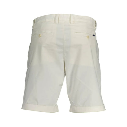 Gant White Cotton Bermuda Shorts