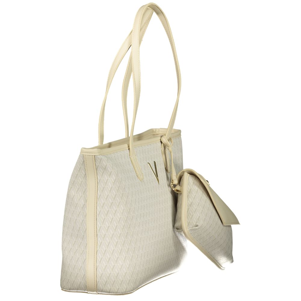 Valentino Beige Polyethylene Handbag