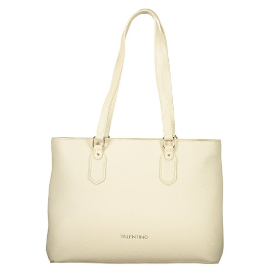 Valentino Beige Polyethylene Handbag