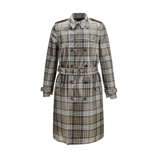 Burberry Brown Polyester Trench Coat