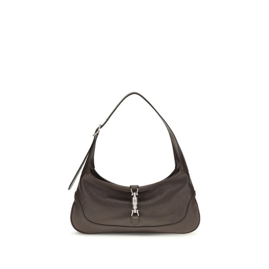 Gucci Brown Calf Leather Bos Taurus Shoulder Bag