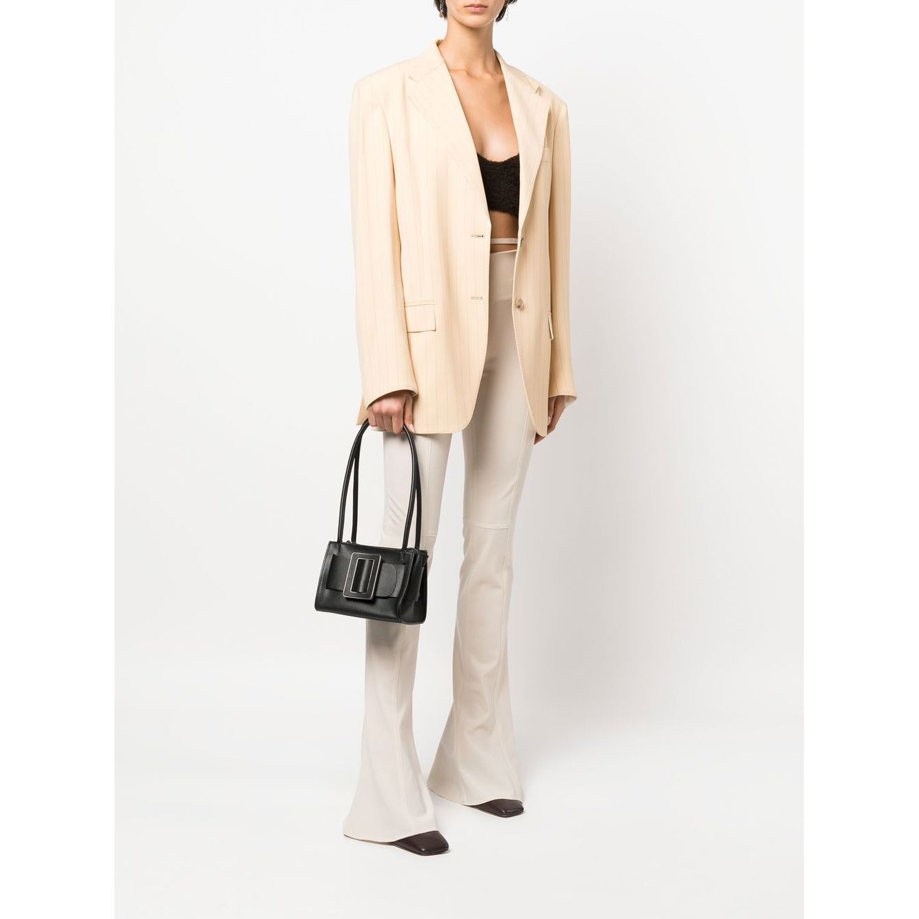 Boyy Bobby 18 Leather Shoulder Bag